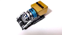 Red Alert 2 Inspired Allied Ore Miner Resin Print