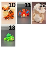 Articulated Fantasy Creature Toy | Pocket Monster Inspired | 3D Printed Figure