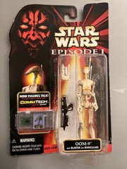 Hasbro Star Wars Episode 1 CommTech Collection Lot of 3 Action Figures SEALED