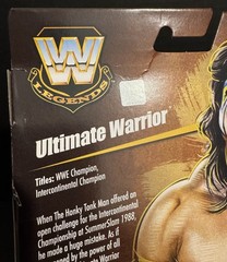 Mattel WWE Elite Legends Greatest Hits Ultimate Warrior