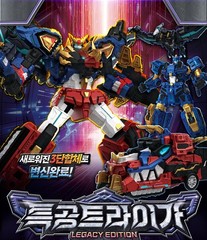 Miniforce Super Dino Power FORCE TRIGA LEGACY EDITION Tricera Transforming Robot