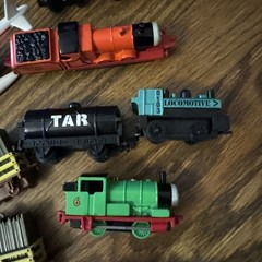 Thomas The Tank Friends Railway System Learning Britt Allcroft 1990s Set Metal