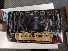 Pirates Of The Caribbean Cursed Barbossa vs Cursed Sparrow 2-Figure Box Set NECA