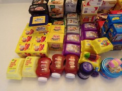 Shopkins Real Littles Branded Food~1″ Miniature~10 Random Pieces~Box Happy Face