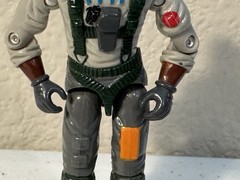 GI Joe 1990 Stretcher Medical Specialist Action Figure File Card Almost Complete