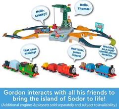 Thomas and Friends Talking Motorized Toy Train Set for Kids Ages 3 and Up