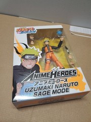 Anime Heroes Uzumaki Naruto Sage Mode 6.5″ Scale Action Figures Switchable Hands