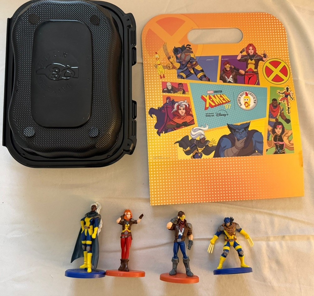 Dave’s Hot Chicken X-Men ’97 – Complete Set: Cyclops, Jean, Storm and Wolverine