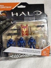 Halo Mega Construx Spartan CTF Base Crashers Action Figure Pack SEE DESCRIPTION