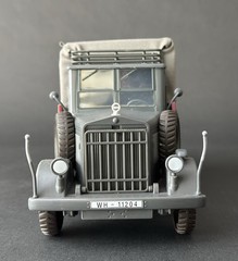 Indiana Jones 1:18 WWII German “Fabric” Cargo Truck 3.75 Raiders Of The Lost Ark