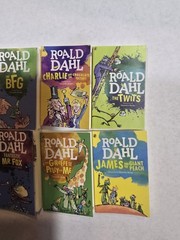 📚 Mini Brands ZURU Roald Dahl Book Bundle BFG Twits Fantastic Mr Fox Charlie 🍫