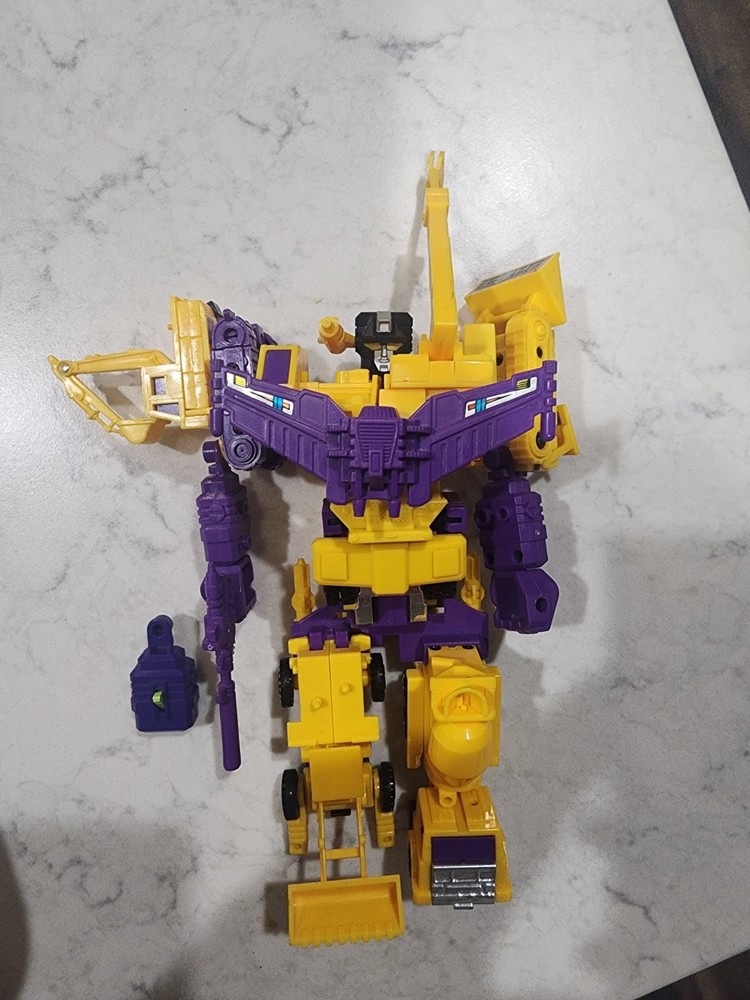Transformers 1984 Devastator All Constructicons With accessories near complete