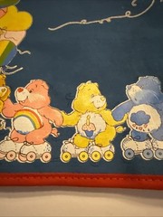 Vintage Care Bears 1982 American Greetings Small Backpack Travel Bag NOS