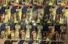 Vintage 1990s Lot Of 29 Star Wars Power Of The Force Kenner Action Figures – NEW