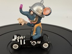 VRHTF RARE COOL ED “BIG DADDY” ROTH RAT FINK STYLE BIMBO THE ELEPHANT IN CAR “
