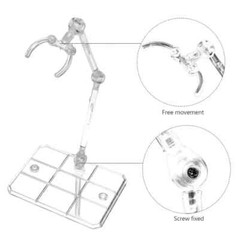 10Pcs Adjustable Action Figure Display Holder Base for HG144 Doll Model Stand US