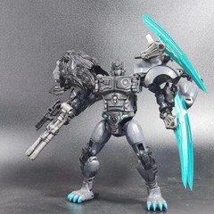 Upgrade Kit For Legacy Nemesis Leo Prime Gun Paw Weapon Increase Height Parts 3D