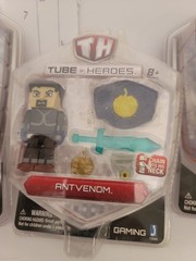Lot of 3 NEW SEALED Tube Heros Figue DanTDM / CaptainSparklez / SkyDoesMinecraft