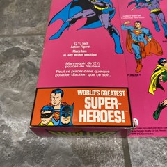 1976 MEGO World’s Greatest Superheroes—Batman Figure 12 1/2 inch Original Box