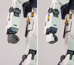 exchange hand upgrade kit set for MG 1/100 Nu Ver ka