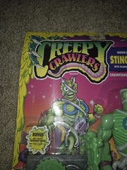 Sting Ring Vintage Creepy Crawlers Action Figure NISP! 1994 Toymax
