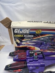 1987 G.I. Joe COBRA MAMBA Helicopter Near COMPLETE w/ Box. Free Shipping!!