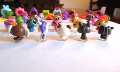 LITTLEST PET SHOP RARE TEENSIES SUPER PACK COMPLETE SET + SHINY DRAGONFLY
