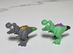 Zuru Smashers Dino Island Collectible, Pair Of 2 Tyrannosaurus Rex, T-Rex