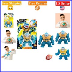 Deep Goo Sea Thrash Hero Pack – Squishy Shark Toy with Chomp & Stretch, 4.54in