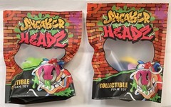 TOXIC CRUSADERS TOXIE & DR KILLEMOFF SNEAKERHEADZ MADBALLS 5” HARD FOAM BALL SET