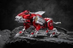 Beast King GoLion Reborn-01 5 Lions Warrior Combiner 5 in 1 Mecha Figure toy