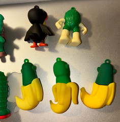 Lot 11 Italian Brainrot Ta Ta Ta Ta Sahur Boneca PVC Mini Figures Toys Memes