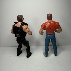 Vintage 90s Arnold Schwarzenegger Movie Figure Lot Terminator & Last Action Hero