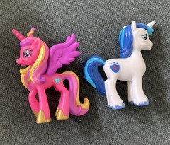 My Little Pony Mini PVC Figures 2” Lot of 8 Hasbro- Candace, Pinkie, Rainbow….