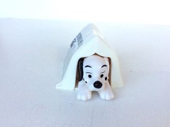 101 Dalmatians Hiding under a newspaper Figure, Vintage McDonald’s 1990’s