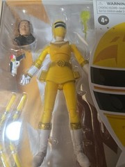 Power Rangers Lightning Collection Zeo Yellow Ranger 6″ Action Figure Free Ship