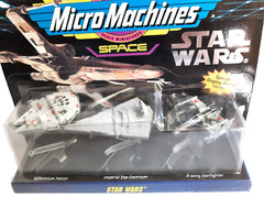 Micro Machines STAR WARS Vehicles Collection #1 Star Wars Galoob #65860 ~MOC