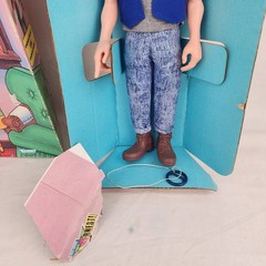 Vintage 1989 Kenner HEY VERN IT’S ERNEST Pull String Talking Doll With Box READ