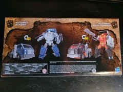 TRANSFORMERS WAR FOR CYBERTRON KINGDOM ROAD RANGER,PUFFER GOLDEN DISK COLLECTION