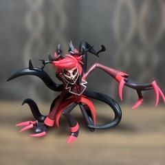 Hazbin Hotel Radio Demon Alastor Figure Banpresto Anime Japan New 【NO BOX】