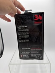 Star Wars The Black Series #34 Darth Revan 6-inch action figure by Hasbro.