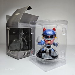 Robot Taekwon V SD Figure V Punch V Center X Dunking Donuts Exclusive Box Damage