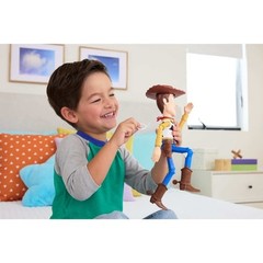 Disney Pixar Toy Story 5 Running Woody 12 Inch Action Figure 50+ Sounds