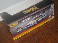 Jada Toys Back to The Future RC Time Machine Hollywood Ride 1:16 Scale DeLorean