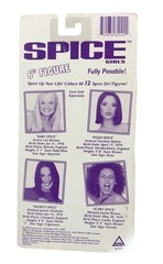 Vtg 1998 Spice Girls Scary Spice 6″ Figure Toymax On Card Loose Plastic Bubble