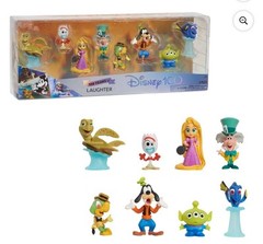 Disney 100 /100 Years of Laughter 8 Figure Set- A New – Nemo -Goofy and More