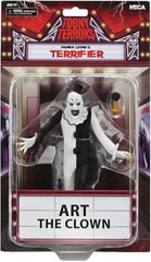 The Terrifier Toony Terrors Art the Clown Action Figure NECA