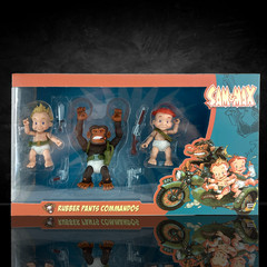 Sam and Max: Rubber Pants Commandos Deluxe Action Figure Set – Multicolor