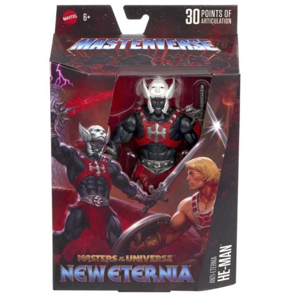 Masters of the Universe Masterverse WAVE 19 Anti-Eternia He-Man Figure *IN-HAND*