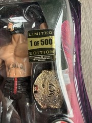 Rey Mysterio 1/500 WWE Ruthless Aggression Series 22 Chase Diecast Belt 1 Of 500